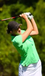 Senior Caitlin Watts fired a three-over par, 75 on Saturday.