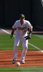 Junior first baseman Jeff Schalk scored the only run of the night for UAB.