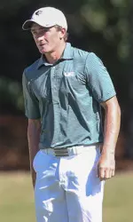 Junior Paul Dunne shot a 205 (-5) at the Stanford University Golf Course.