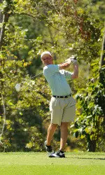 Senior Sam Love is even-par through 36 holes.