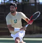 Lucas Dirube was part of UAB's No. 2 doubles team that won on Sunday.