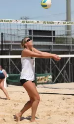Sand volleyball plays its final road matches of the season Saturday.