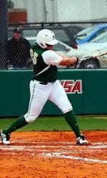 After hitting two home runs and totaling 11 RBI at the plate this past week, senior Kristen McGrath was named Conference USA Player of the Week on Monday.