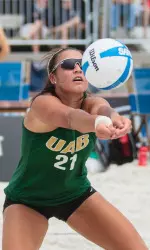 Kiriana Hirini and partner Bethanie Thomas selected to 2014 AVCA Nationals.