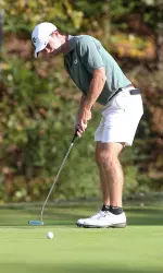 Sophomore Will Cannon is tied for 12th place after the first 18 holes of play.