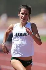 UAB's Elinor Kirk was named the C-USA Track Performer of the Meet after her performance at the 2014 Conference USA Outdoor Track and Field Championship, the league office announced on Thursday.