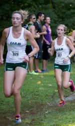 The Blazers finished sixth as a team at the Belmont Opener.