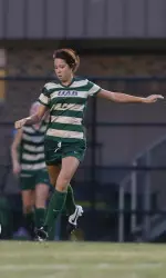 Senior Megan Collins scored UAB's only goal of the day on Sunday as the Blazers dropped a 3-1 contest to Illinois.