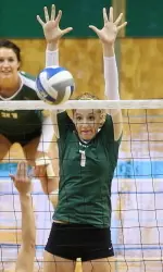 Senior Sara Rishell of the UAB volleyball team was named the UAB Student-Athlete of the Week on Monday.