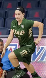 Senior Miranda Burroughs was named the UAB Student-Athlete of the Week, as announced Thursday.