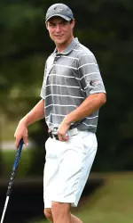 The Blazers sit in sixth of 12 teams following Monday's play at the Jerry Pate National Intercollegiate.