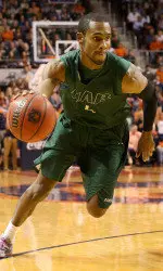 Robert Brown is second in Conference USA in assists per game.