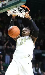 Tosin Mehinti had a game-high five blocks Tuesday against Hiwassee.