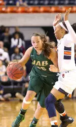 Kuzmanic finished with 14 points and eight boards on Monday against Samford.