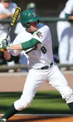 Freshman Brett Blackwood again came through in a big situation for the Blazers, hitting a triple to lead-off the ninth in the Blazers' 2-1 walk-off win.