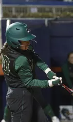 Amy Dennis drove in a pair of runs on a solo home run and a single