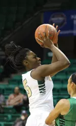 Junior Brittany Winborne led UAB with 10 rebounds in the win over UTEP Wednesday.