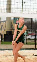 Senior Becca Howard has won three matches paired with freshman Avei Logoleo.