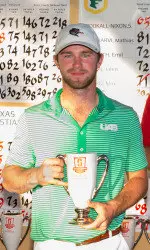 Junior Will Cannon finished tied for first individually at The Goodwin.