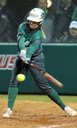 Junior first baseman Sara Beth Williamson is riding a 16-game hitting streak into this weekend