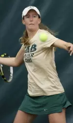 UAB's Rachel Daniell won her third singles match of the year on Friday.