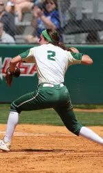 Caitlin Attfield went 5-for-8 (.625) for Saturday's doubleheader