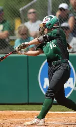 Amy Dennis finished Senior Day 2-for-3 with an RBI