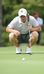 Senior Paul Dunne won both matches in match play Wednesday.