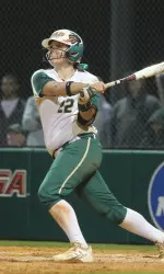 Ashley Johnson went 1-for-2 against Alabama on Tuesday night