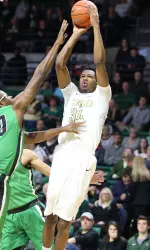 William Lee finished with seven rebounds, two blocked shots, a steal and an assist to go with his game-high 20 points