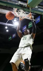 Tosin Mehinti is fifth all-time at UAB in blocked shots.