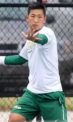 Komati went 6-0 this weekend with three wins in both singles and doubles action.