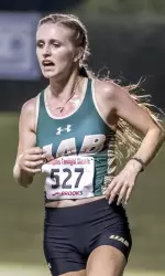 Evans was just six seconds shy of her personal 5K best time.