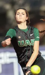 Madison Hir dealt three scoreless innings for the Blazers.