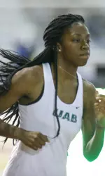 Jimmeshia Wilder turned in two personal best times at Samford.