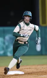 Junior JoJo Fallen drew two walks and was the only Blazers to reach base Tuesday night.