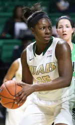 Winborne averages double-double numbers with 10.3 points and 10.4 rebounds an outing.