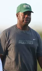 Head Coach Harold Warren begins his sixth season at the helm of the Blazers.
