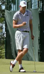 Senior Martin Rohwer placed sixth and finished even with par.