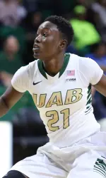 Against the Owls last season, Black paced the Blazers with 13.5 points per outing.