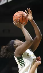 Winborne earned her fifth-straight double-double.