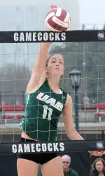 Amber Treace and the Blazers compete in their second tournament of the season this weekend.