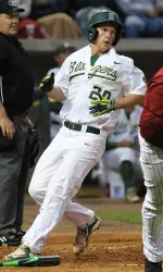 Freshman Jared Nixon was 3-for-4 with two doubles against Crimson Tide on Tuesday.