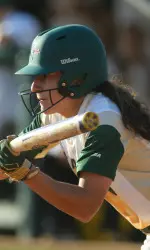 Senior Caitlin Attfield earned her sixth UAB career record as she is tied with Kristen McGrath for total bases with 337.