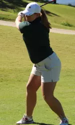 Kayla Wilbourn jumped up to ninth with her 74 in the second round.