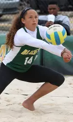 Gabbi Moreno and Emily Martinez took a two-set victory at the No. 5 position.