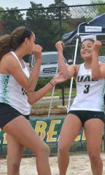 Gabbi Moreno and Emily Martinez improved to 17-7 on the season with Sunday's victory.