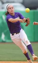 Senior Caitlin Attfield notched two hits in Sunday's series finale for her 17th multi-hit game of the season.