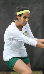 Kianoush helped the Blazers earn a win in doubles on court one.