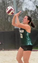 Rachel Evans and partner Victoria Young picked up an exhibition victory against Spring Hill on Sunday.